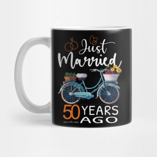 50th Wedding Anniversary Just Married 50 Years Ago Shirt Mug